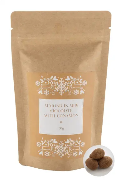 Cinnanut Ciocolată cu scorțișoară și migdale, 70g