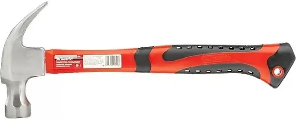 Ciocan cu gheare TOTAL MTX - 450 g, cap cu magnet, mâner din fibră de sticlă, cu cauciuc