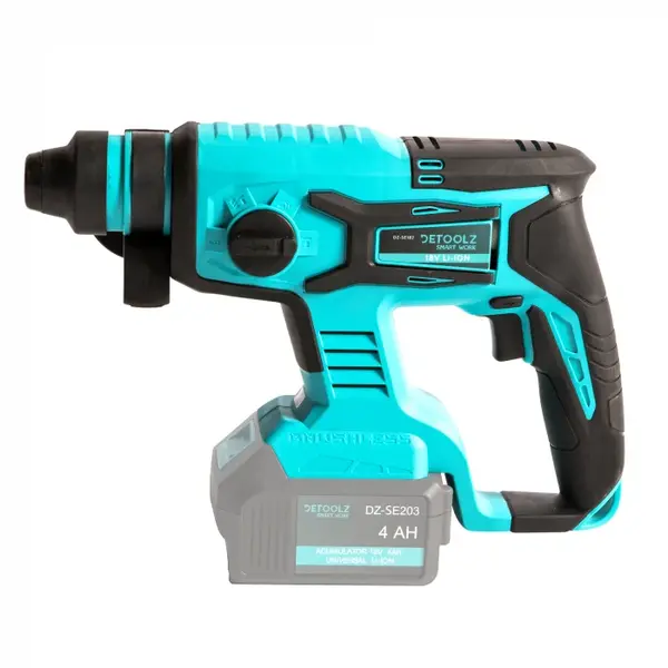 Ciocan rotopercutor Detoolz DZ-SE182, SDS+, 18V, 1.7 J, 4500BPM, 6A 12 mm, fara perii (fara acumulator si incarcator)