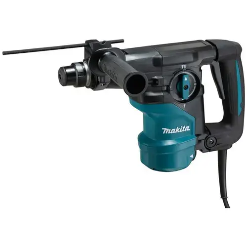 Ciocan rotopercutor Makita HR3001CJ, 1050 W, 3.9 J, SDS-PLUS sistem prindere, 4500 BPM, 840 RPM, 13/31/32/80 mm diametru gaurire