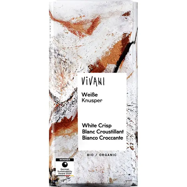 Ciocolata alba crocanta, eco - 80 g