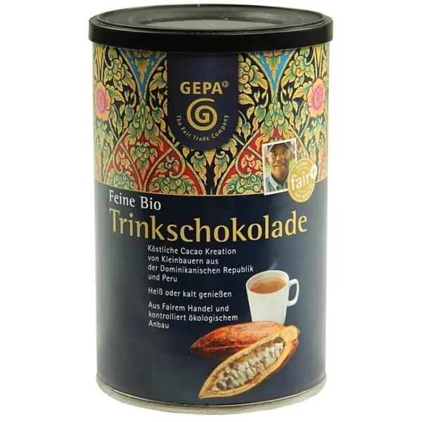 Ciocolata Calda Bio si Fairtrade, 250 g, Gepa