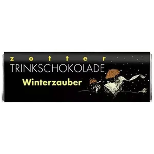 Ciocolata Calda cu Migdale, Zotter Schocolade, Cocos, Scortisoara si Portocale Magia Iernii, Fair, Vegan, Bio, 22 g