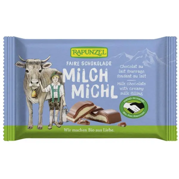 Ciocolata de lapte cu crema de lapte, eco - 100 g