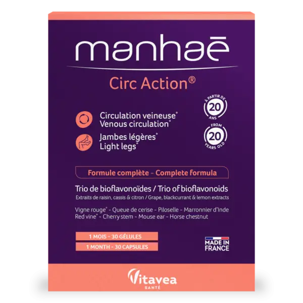 Circ Action, 30 capsule, Manhae