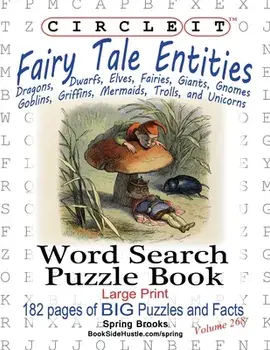 Circle It, Fairy Tale Entities, Word Search, Puzzle Book, Paperback/***