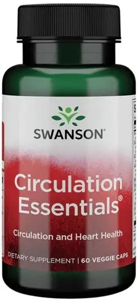 Circulation Essentials, 60 capsule vegetale, Swanson