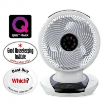Circulator de aer MeacoFan 1056, Debit 1056 m³/ h, Telecomanda, Off Timer, 12 viteze, Display, Quiet Mark