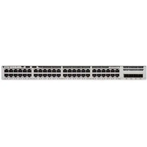 Cisco Switch Cisco Catalyst C9200L-48P-4X-E, 48 porturi, PoE, Gri
