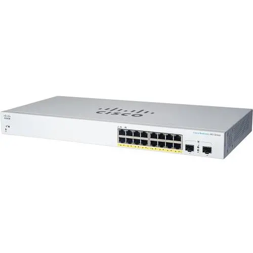 Cisco Switch Cisco CBS220-16T-2G, 16 porturi, Alb