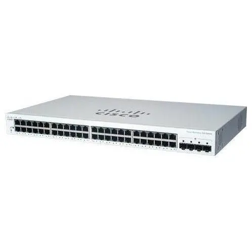 Cisco Switch Cisco CBS220-48P-4G, 48 porturi, POE, Gri