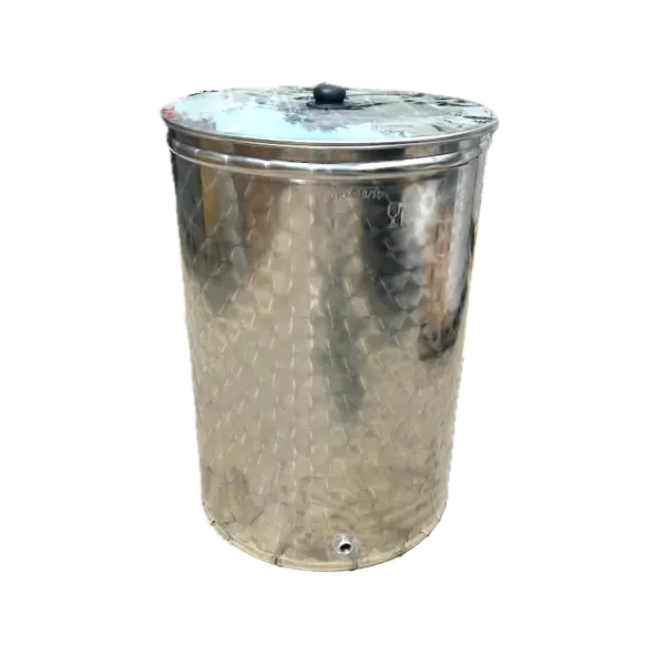 Cisterna inox cu capac de praf Eco Fpo 75 L, Enotoscana - Default Title