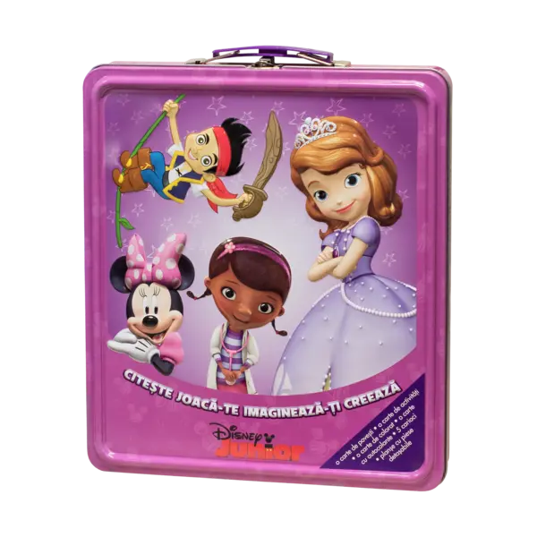 Citește. Joacă-te. Imaginează-ți. Creează. Disney Junior. Cutie cadou