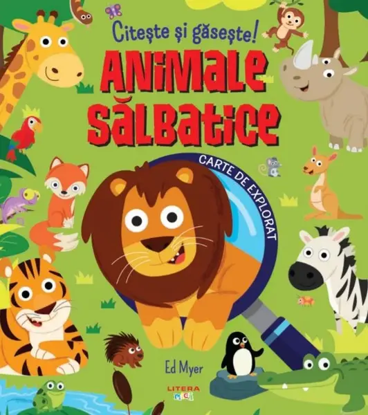 Citeste si gaseste! Animale salbatice | Ed Myer