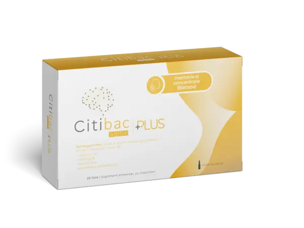 Citibac Alpha Plus, 20 fiole, Plantapol