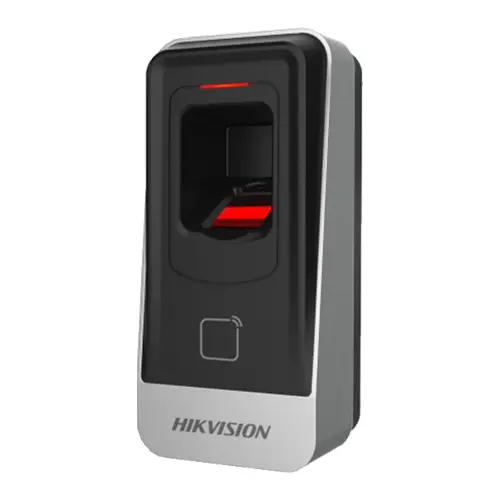 Cititor card MIFARE, amprenta - Hikvision - DS-K1201AMF