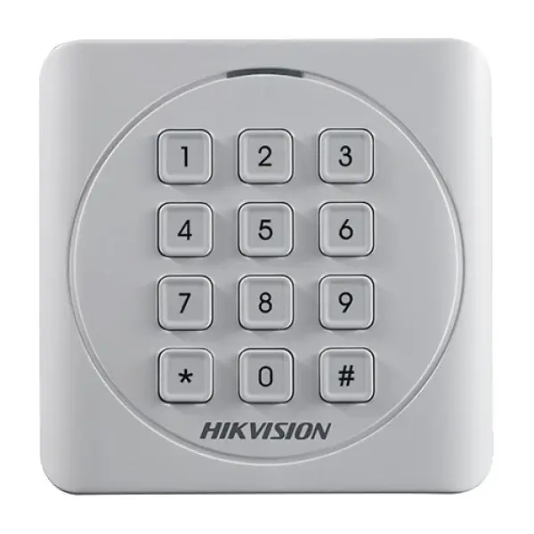 Cititor cartele/Taguri EM125Khz Mhz cu tastaura Hikvision DS-K1801EK