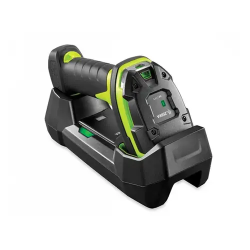 Cititor Cod Bare Zebra LI3678-SR3U42A0S1W, 1D, LED, Bluetooth, WiFi (Negru/Verde)
