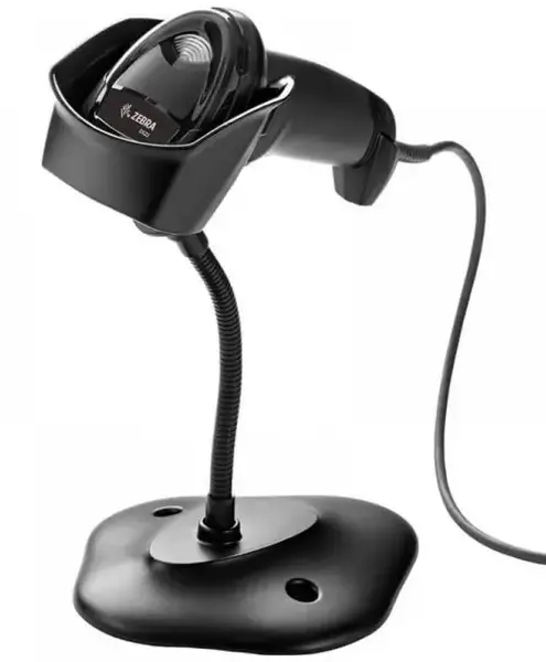 Cititor coduri de bare Zebra DS4608, 2D, SR, USB, 360 mA, IP52 (Negru)