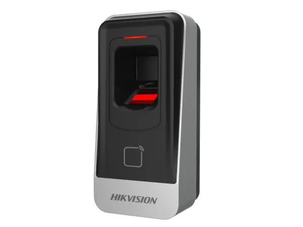 Cititor control acces Hikvision amprenta si card EM RS-485 buzzer tamper DS-K1201AEF
