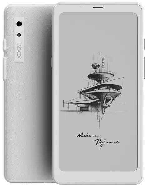 Cititor de cărți electronice BOOX - Palma, 6.13'', 6GB/128GB, alb