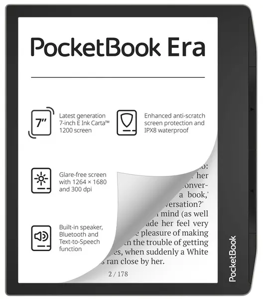 Cititor de cărți electronice PocketBook - Era PB700, 7'', Stardust Silver