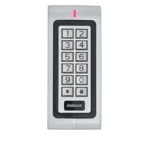 Cititor de proximitate cu tastatura Sebury W1-A, 1200 coduri, 1200 cartele, 12-24 V