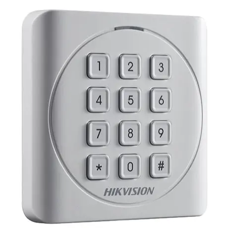 Cititor de proximitate EM 125Khz Hikvision DS-K1801EK, cu tastatura integrata