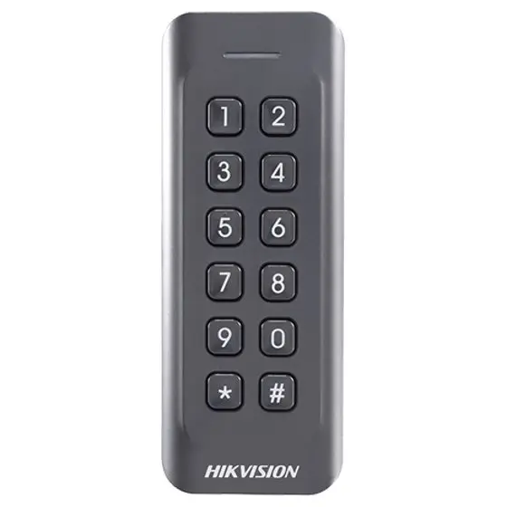 Cititor de proximitate Hikvision DS-K1802EK cu tastatura si cartele EM 125Khz
