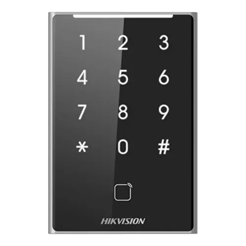 Cititor de proximitate MIFARE cu tastatura integrata, Wiegand, RS485 - HIKVISION DS-K1109DKB