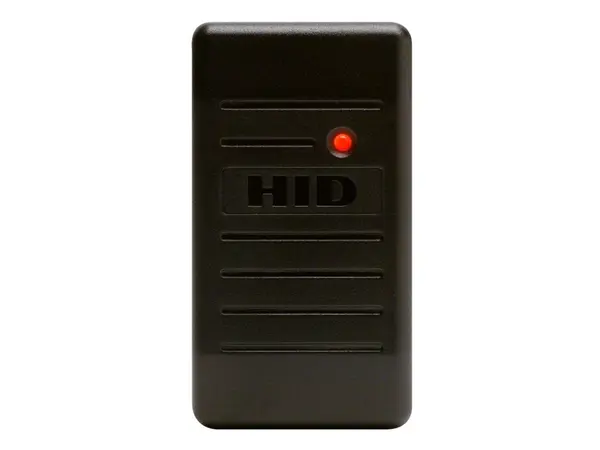 Cititor de proximitate pentru carduri RFID 125 khz, cu iesire Wiegand, LED, 5-16 VDC, policarbonat UL 94, HID 6005 PROX POINT PLUS