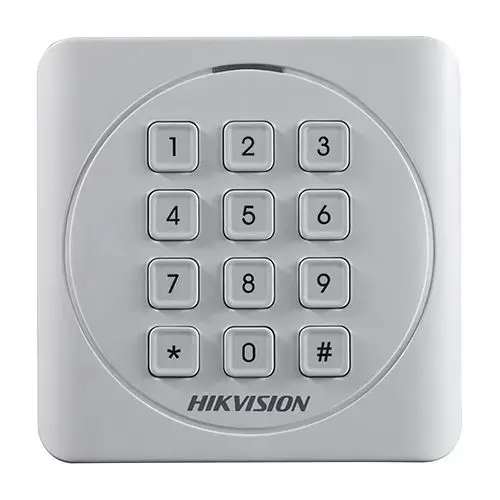 Cititor de proximitate RFID EM125Khz cu tastatura integrata, HIKVISION DS-K1801EK, Wiegand 26/34 protocol, ISO 11784/11785