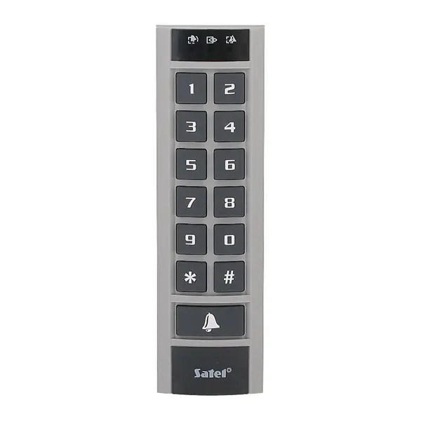 Cititor de proximitate standalone Satel PK-01, EM 125 kHz, 50 utilizatori, tastatura