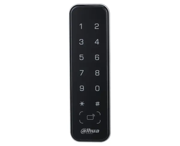 Cititor de proximitate, suporta carduri Mifare si PIN, RS-485, Wiegand, IP66, Dahua ASR2201A