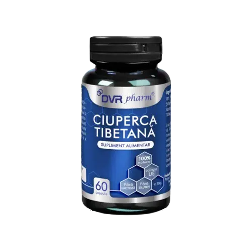 Ciuperca Tibetana, 60 capsule, DVR Pharm