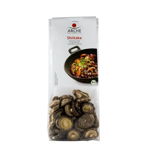 Ciuperci Shiitake BIO uscate, 40g