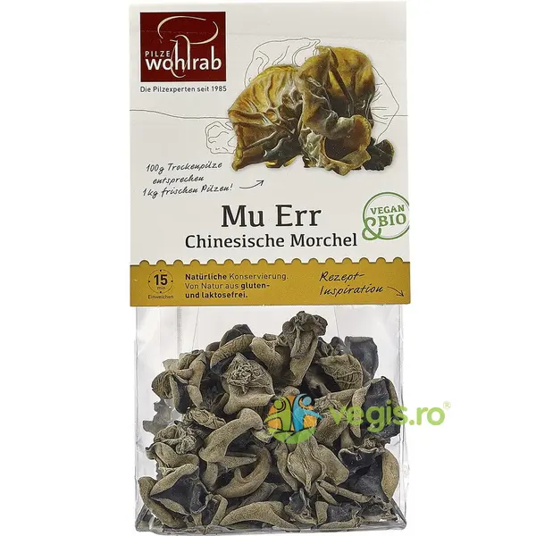 Ciuperci Urechi de Lemn Deshidratate Mu Err Ecologice/Bio 30g