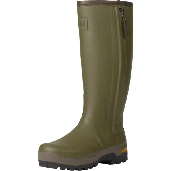 Cizma Cauciuc Forester Zip Dark Olive