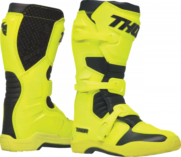 Cizme atv cross Thor Blitz XR, culoare galben negru, marime 47