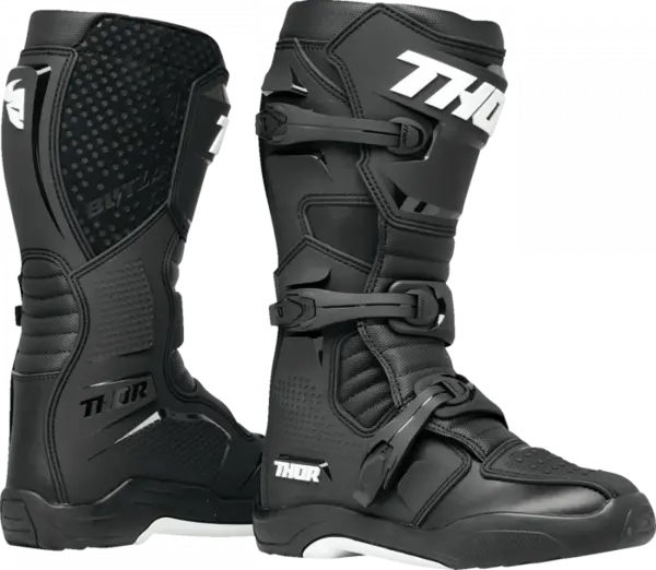 Cizme atv cross Thor Blitz XR, culoare negru, marime 49