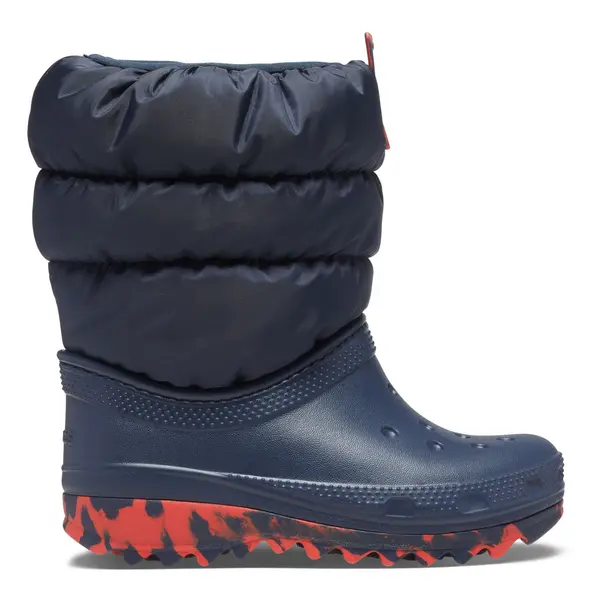 Cizme Crocs Toddler Classic Neo Puff Boot Bleumarin - Navy