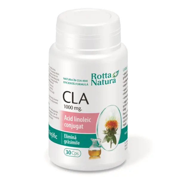 CLA, 1000 mg, 30 capsule, Rotta Natura