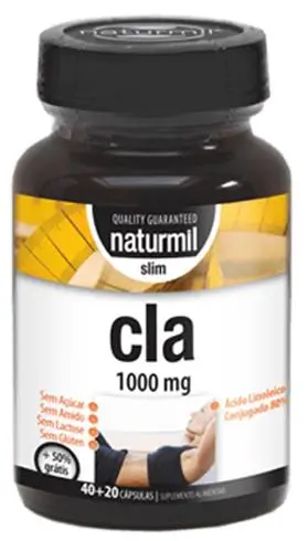 CLA Slim, 1000 mg, 60 capsule, Naturmil