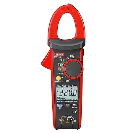 Clampmetru digital UNI-T UT216C 600A TRUE RMS, LCD cu iluminare din spate, Bara grafica analogica: 61 segmente