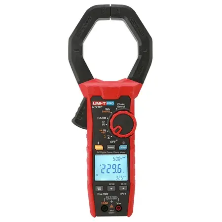 Clampmetru Digital Uni-T UT219P, True RMS, Frecventa 10MHz, 600A AC, IP54, LoZ, CAT III 600V, Autoscalare