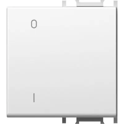 Clapeta 2M neutru 03 alb, TEM Modul TEM-TM12PWNT03-U