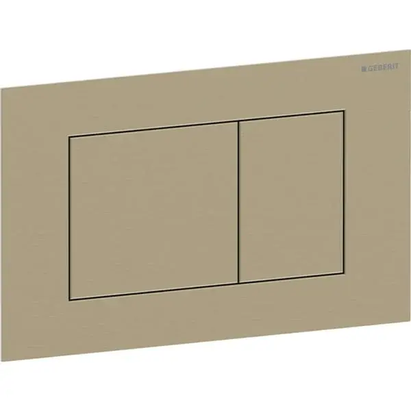 Clapeta actionare dubla rezervor wc, alama, Geberit Sigma40