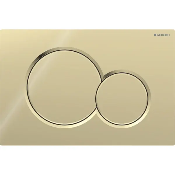Clapeta actionare rezervor wc alama Geberit Sigma01