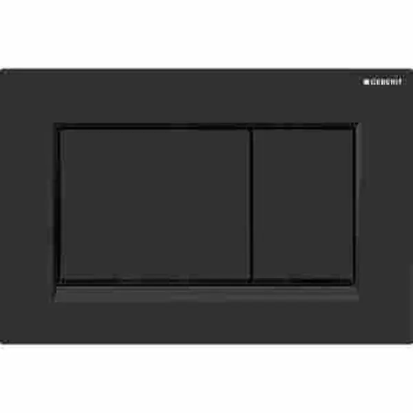 Clapeta actionare rezervor wc negru mat lacuit Geberit Sigma30