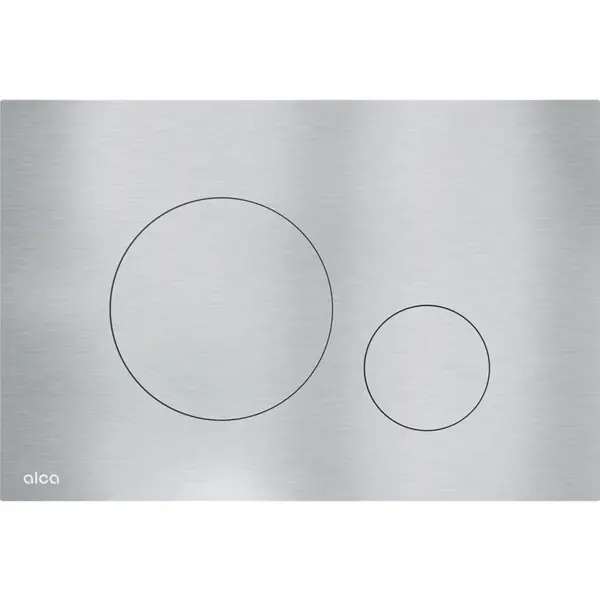 Clapeta actionare rezervor wc, otel inoxidabil inox semimat Alcadrain TURN-INOX